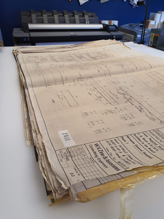 Large format scanning service