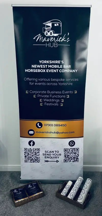 Roller Banner Printing | Same-Day, 800×2000mm — York Print