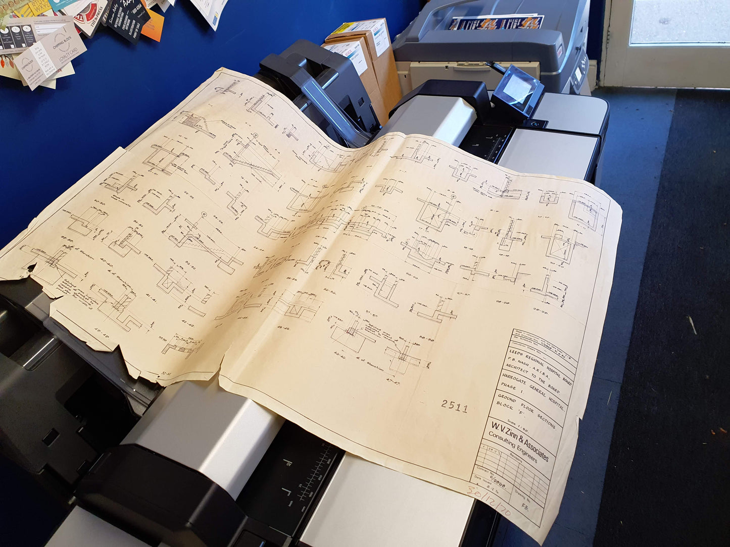 Large format scanning service