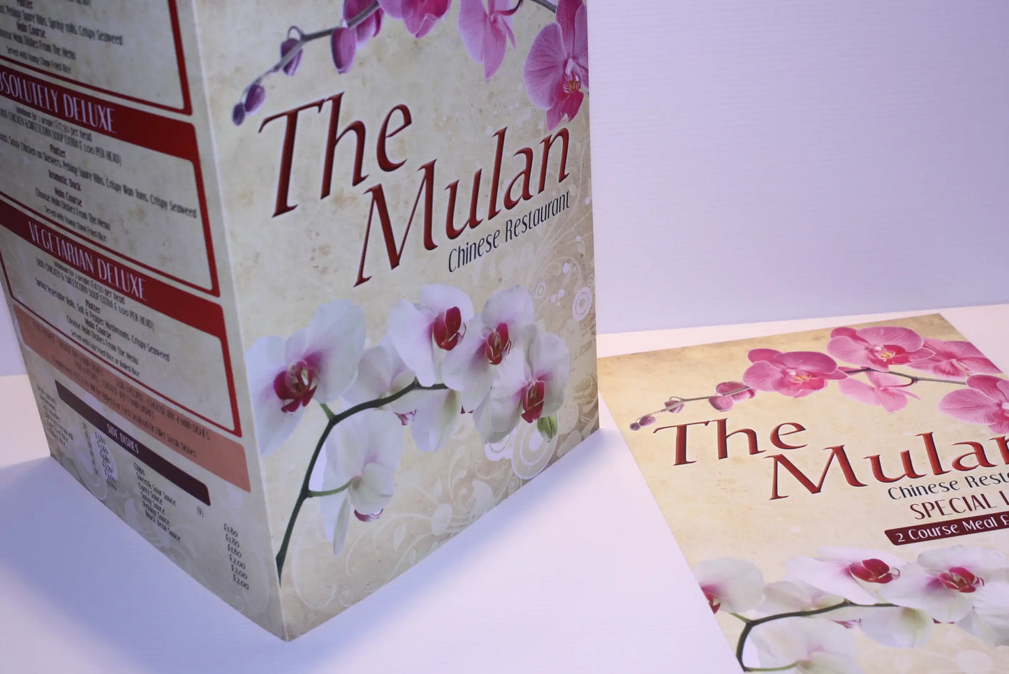 Menu printing