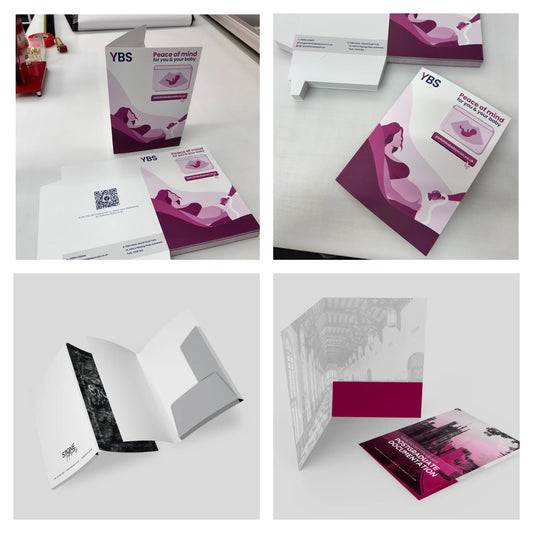 Custom Printed Presentation Folders | Interlocking, 0–10mm Gutter — York Print
