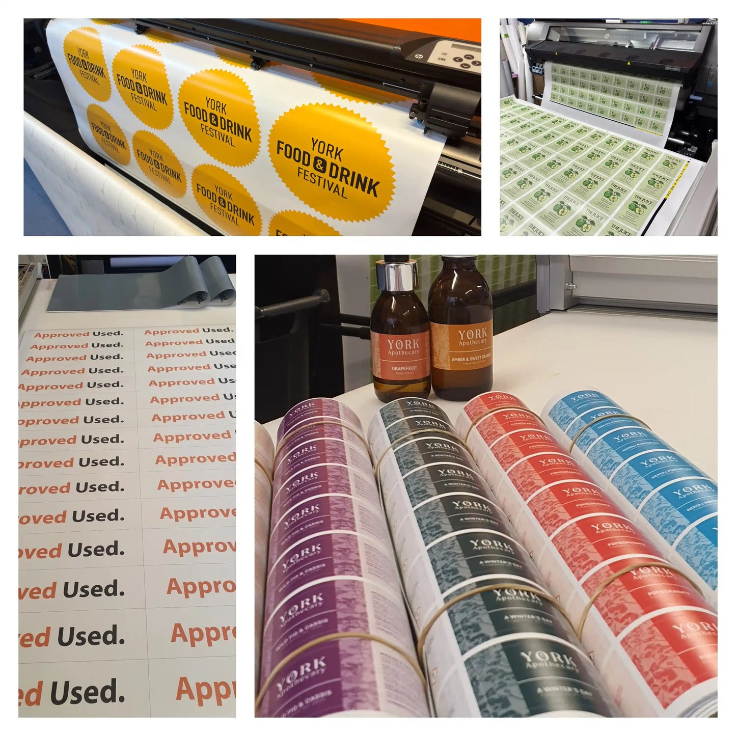 Custom Sticker & Label Printing | Waterproof Vinyl, Any Size — York Print