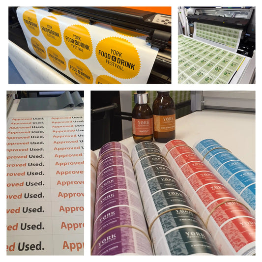 Custom Sticker & Label Printing | Waterproof Vinyl, Any Size — York Print