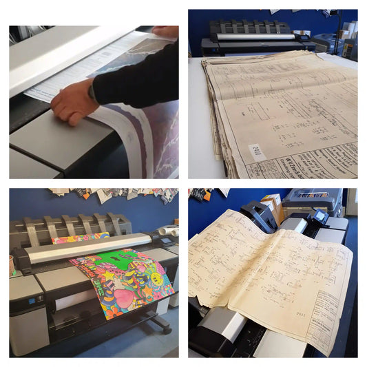 Large Format Scanning Service | Up to A0 & 44" — York Print