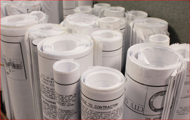 Wide Format Plan Printing